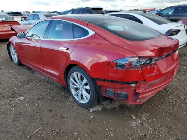 5YJSA1E29GF145720 - 2016 TESLA MODEL S Կարմիր լուսանկար 2
