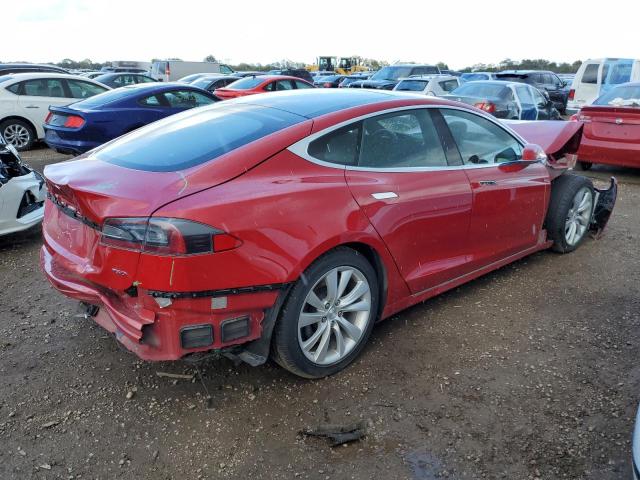 5YJSA1E29GF145720 - 2016 TESLA MODEL S Կարմիր լուսանկար 3