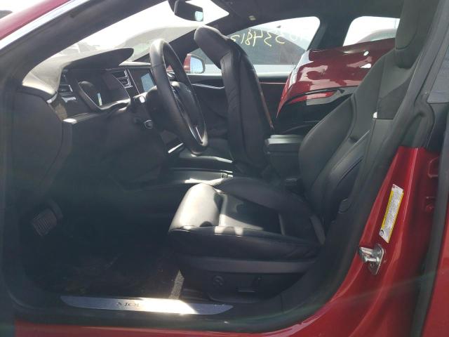 5YJSA1E29GF145720 - 2016 TESLA MODEL S Կարմիր լուսանկար 7