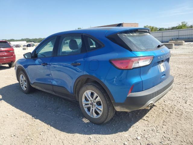 1FMCU9F68MUA18807 - 2021 FORD ESCAPE S 蓝色 照片 2