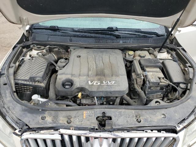 1G4GD5E34CF366379 - 2012 BUICK LACROSSE PREMIUM Սպիտակ լուսանկար 11