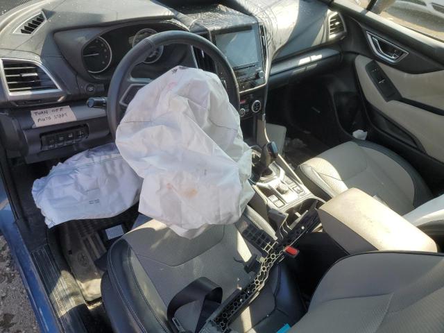 JF2SKAUC3KH506912 - 2019 SUBARU FORESTER LIMITED BLUE photo 8