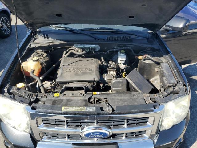 1FMCU9EG1BKA99006 - 2011 FORD ESCAPE LIMITED BLACK photo 12