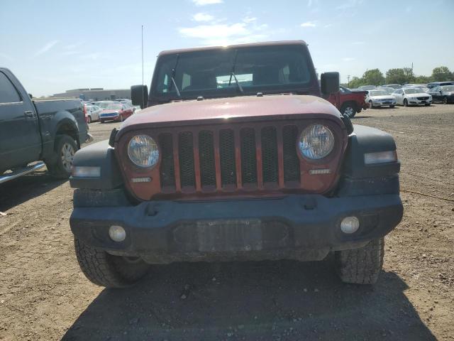 1C4HJXKNXMW659420 - 2021 JEEP WRANGLER UNLIMITED SPORT BURGUNDY photo 5