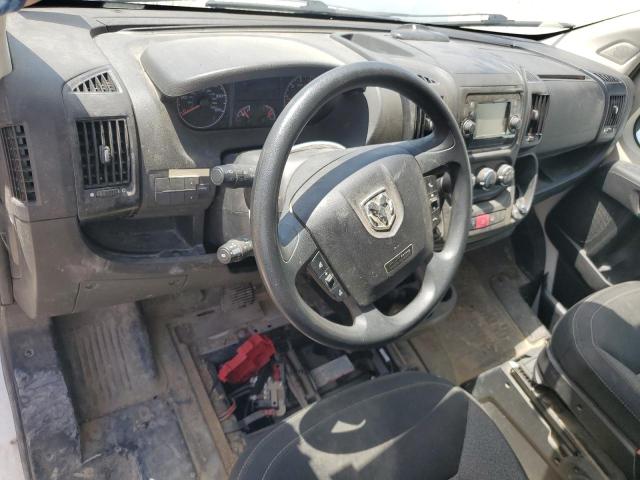 3C6TRVCG9JE148124 - 2018 RAM PROMASTER 2500 HIGH WHITE photo 8