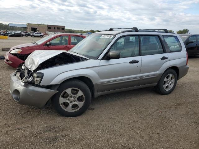 JF1SG65663H761129 - 2003 SUBARU FORESTER 2.5XS SILVER photo 1