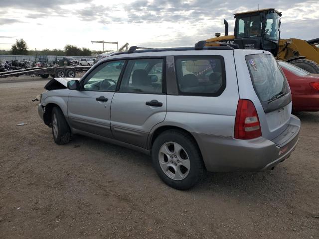 JF1SG65663H761129 - 2003 SUBARU FORESTER 2.5XS SILVER photo 2