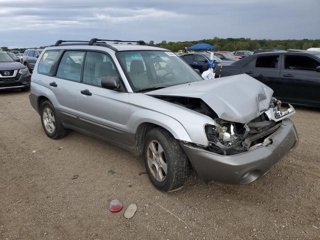 JF1SG65663H761129 - 2003 SUBARU FORESTER 2.5XS SILVER photo 4