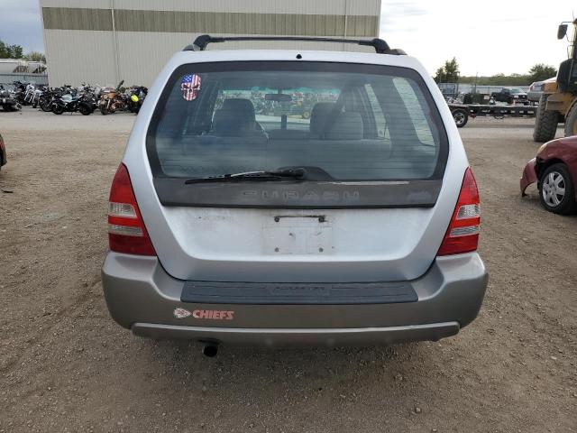 JF1SG65663H761129 - 2003 SUBARU FORESTER 2.5XS Серебристый фото 6