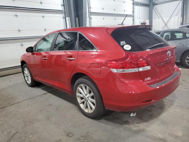 4T3ZA3BB4BU039872 - 2011 TOYOTA VENZA RED photo 2