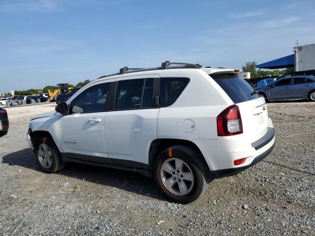 1C4NJCBA7GD763081 - 2016 JEEP COMPASS SPORT WHITE photo 2