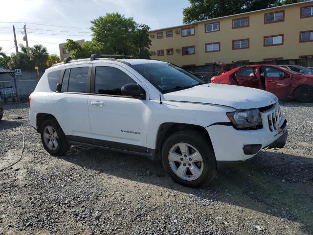 1C4NJCBA7GD763081 - 2016 JEEP COMPASS SPORT WHITE photo 4
