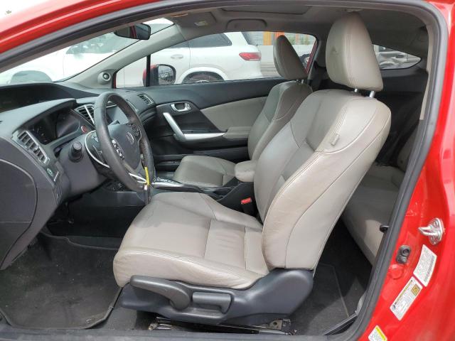2HGFG3B05EH500132 - 2014 HONDA CIVIC EXL 红色 照片 7