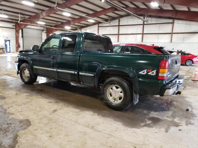 2GTEK19V621115567 - 2002 GMC NEW SIERRA K1500 GREEN photo 2