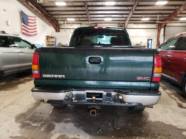 2GTEK19V621115567 - 2002 GMC NEW SIERRA K1500 GREEN photo 6