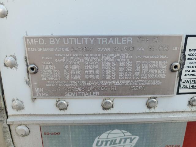 1UYVS2538DM746601 - 2013 UTILITY REEFER WHITE photo 10