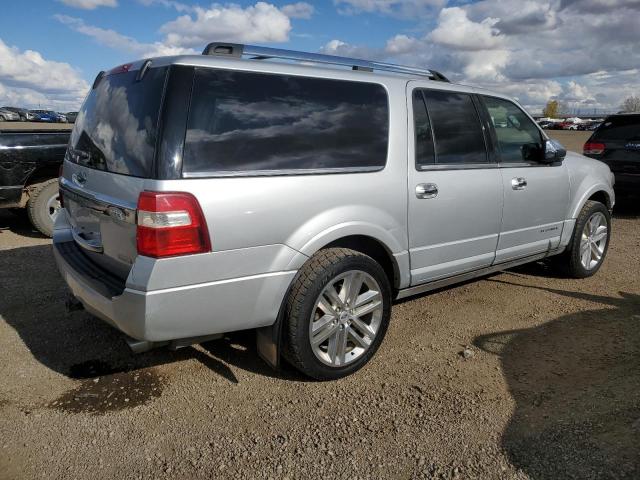 1FMJK1MT8HEA76083 - 2017 FORD EXPEDITION EL PLATINUM SILVER photo 3