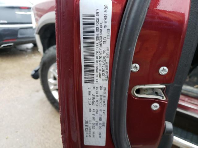 3C6UR5FL9JG250301 - 2018 RAM 2500 LARAMIE MAROON photo 12