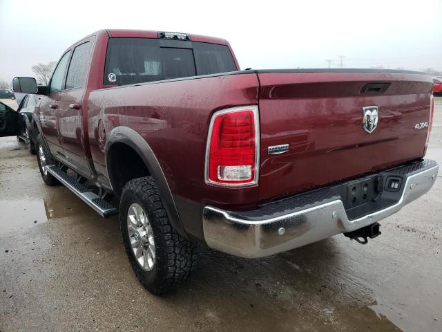 3C6UR5FL9JG250301 - 2018 RAM 2500 LARAMIE MAROON photo 2