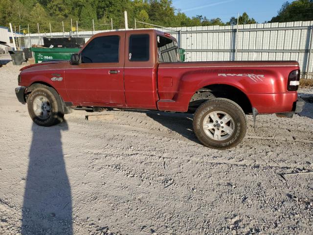 1FTZR15E54PB54174 - 2004 FORD RANGER SUPER CAB MAROON photo 2