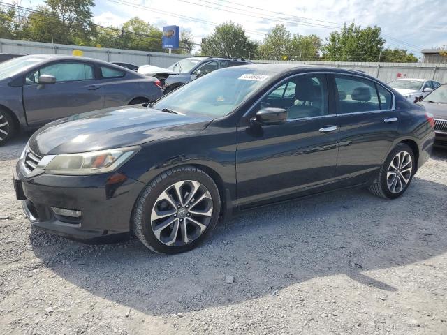 1HGCR2F52FA007828 - 2015 HONDA ACCORD SPORT BLACK photo 1