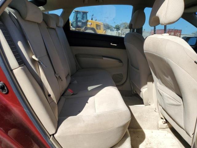 JTDKB20U557006599 - 2005 TOYOTA PRIUS RED photo 10