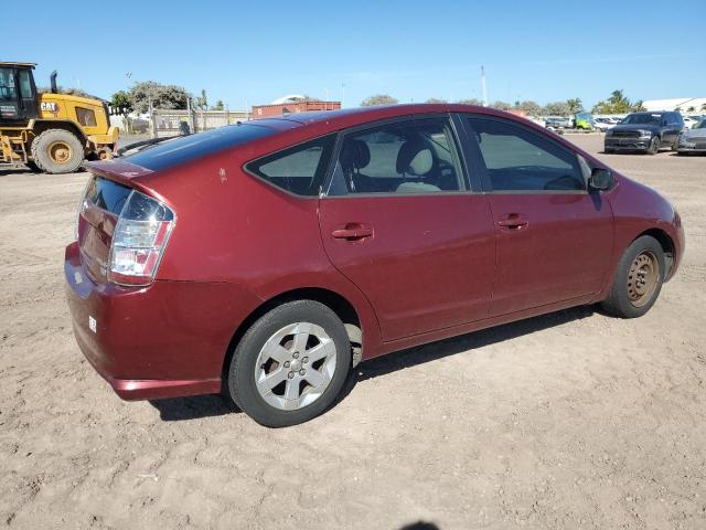 JTDKB20U557006599 - 2005 TOYOTA PRIUS RED photo 3