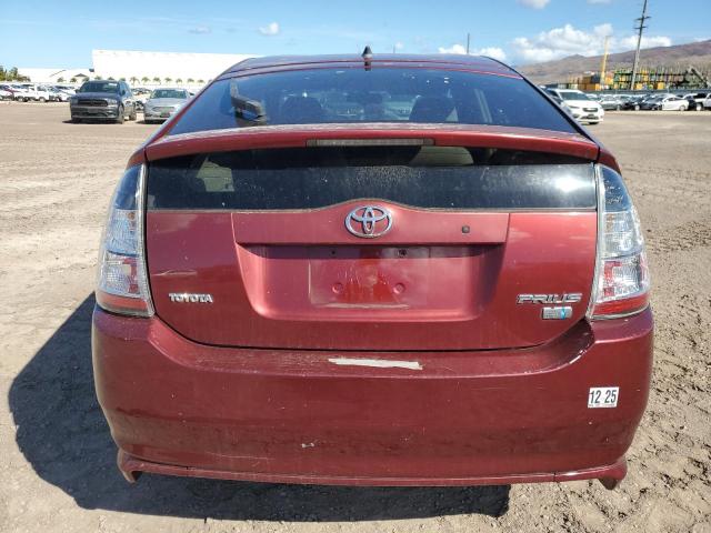 JTDKB20U557006599 - 2005 TOYOTA PRIUS RED photo 6