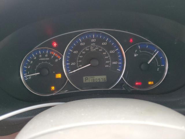 JF2SHABC6CH442786 - 2012 SUBARU FORESTER 2.5X Negro foto 9