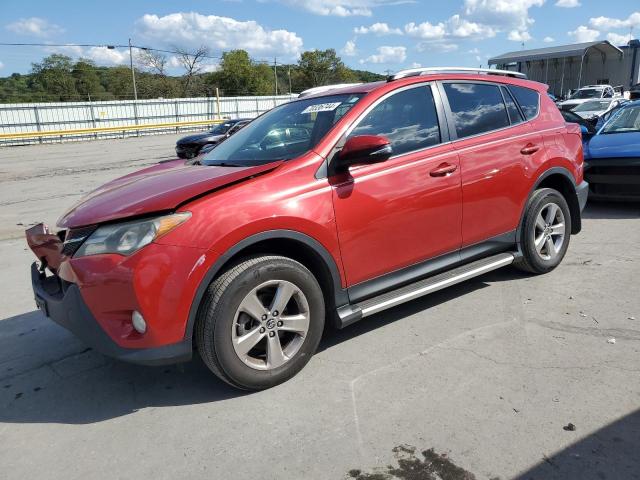 JTMWFREV5FJ057590 - 2015 TOYOTA RAV4 XLE RED photo 1