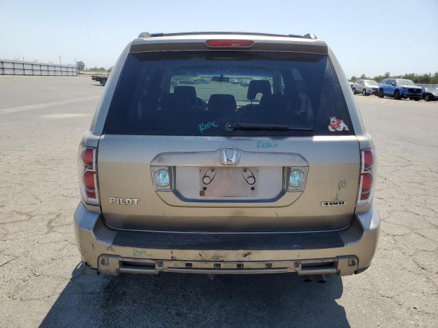 2HKYF18406H523898 - 2006 HONDA PILOT EX 棕色 照片 6