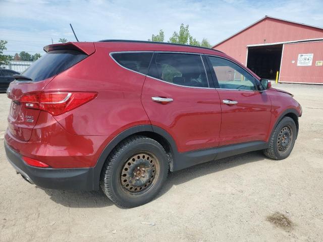 5XYZUDLB6FG259885 - 2015 HYUNDAI SANTA FE SPORT RED photo 3