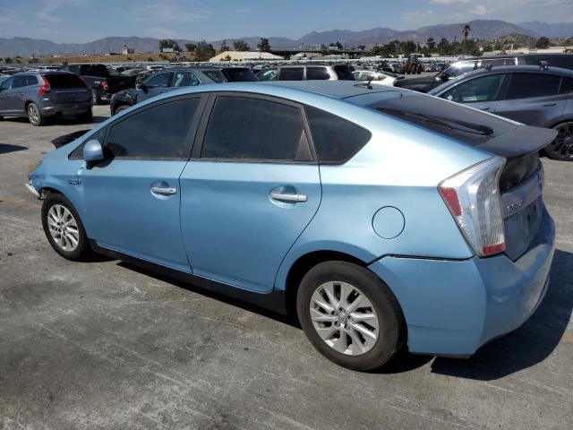 JTDKN3DP5D3035057 - 2013 TOYOTA PRIUS PLUG Көк фото 2