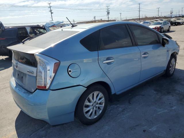 JTDKN3DP5D3035057 - 2013 TOYOTA PRIUS PLUG Көк фото 3