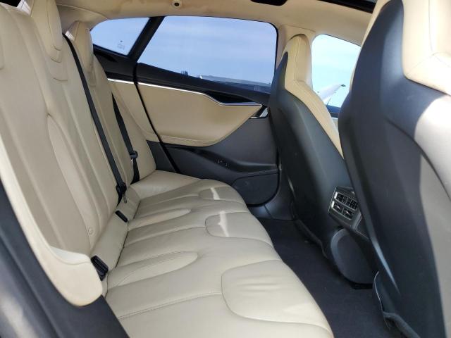 5YJSA1S17EFP40736 - 2014 TESLA MODEL S Negro foto 10