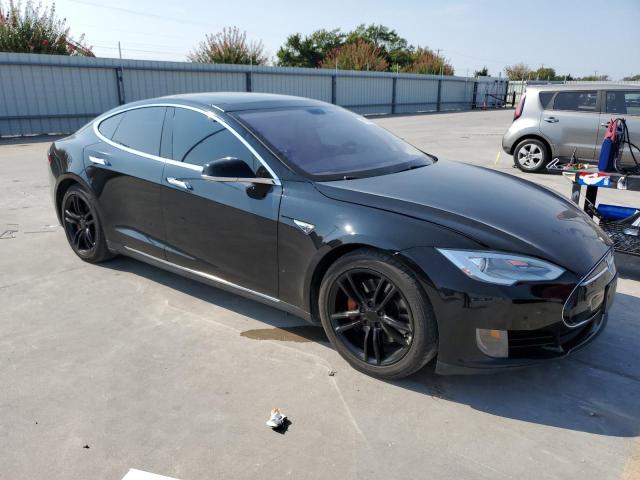 5YJSA1S17EFP40736 - 2014 TESLA MODEL S Negro foto 4