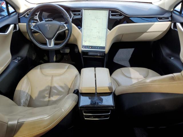 5YJSA1S17EFP40736 - 2014 TESLA MODEL S Negro foto 8