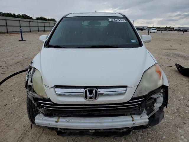 JHLRE387X7C082665 - 2007 HONDA CR-V EXL WHITE photo 5