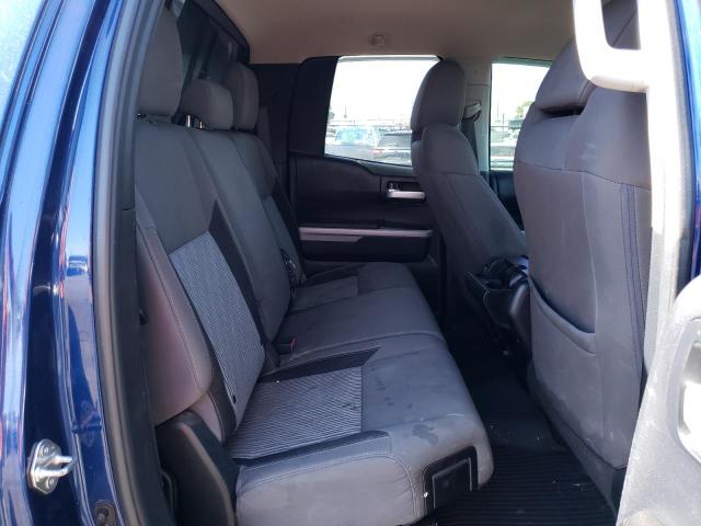 5TFUW5F10FX448543 - 2015 TOYOTA TUNDRA DOUBLE CAB SR/SR5 BLUE photo 10