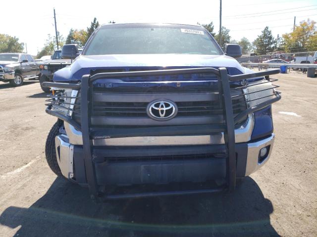 5TFUW5F10FX448543 - 2015 TOYOTA TUNDRA DOUBLE CAB SR/SR5 BLUE photo 5