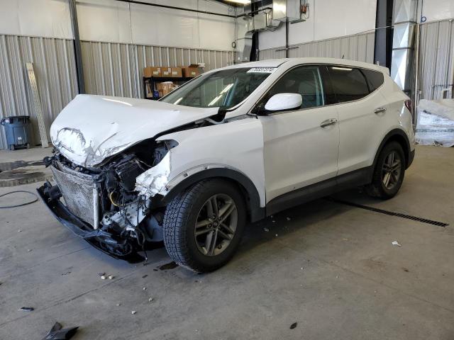 5NMZTDLBXJH090746 - 2018 HYUNDAI SANTA FE S WHITE photo 1