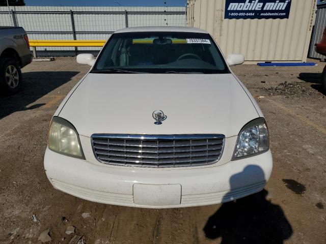 1G6KD54Y74U260732 - 2004 CADILLAC DEVILLE WHITE photo 5