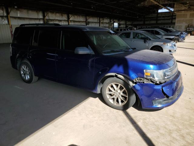 2FMGK5B83EBD01694 - 2014 FORD FLEX SE BLUE photo 4