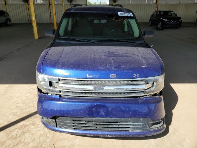 2FMGK5B83EBD01694 - 2014 FORD FLEX SE BLUE photo 5