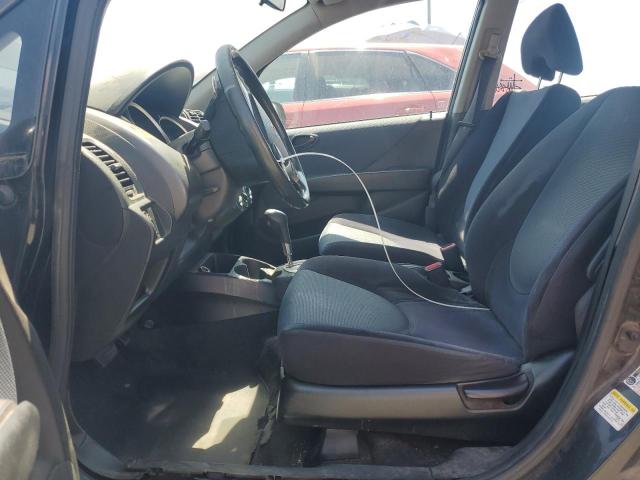 JHMGD38618S066343 - 2008 HONDA FIT SPORT BLACK photo 7