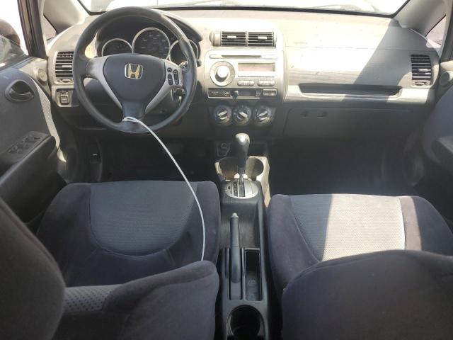 JHMGD38618S066343 - 2008 HONDA FIT SPORT BLACK photo 8
