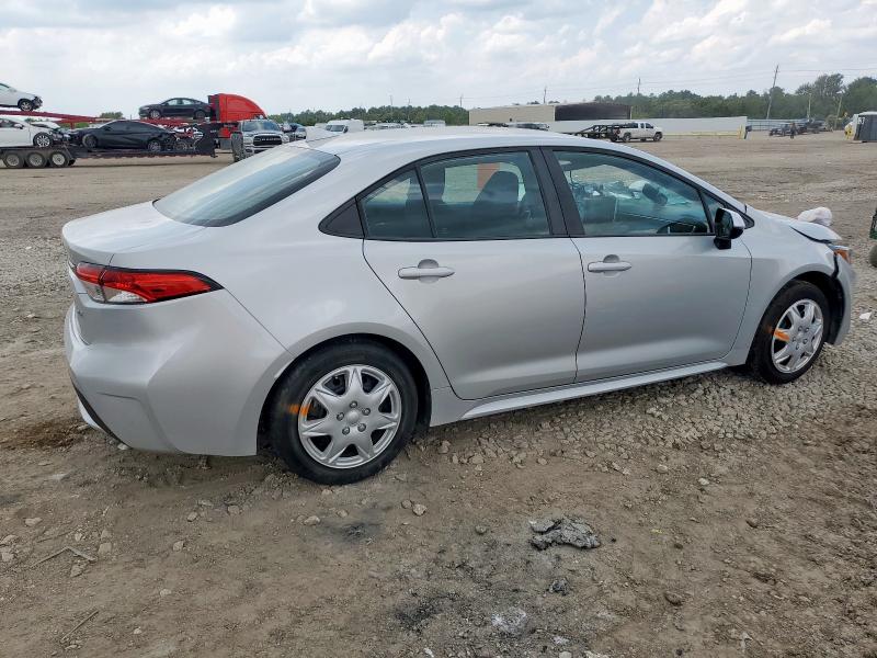 5YFEPRAE4LP112911 - 2020 TOYOTA COROLLA LE ვერცხლისფერი ფოტო 3