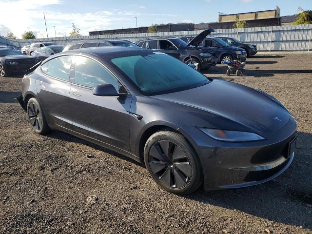 5YJ3E1EB5SF977766 - 2025 TESLA MODEL 3 CHARCOAL photo 4