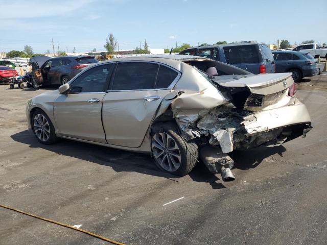 1HGCR2F54DA135324 - 2013 HONDA ACCORD SPORT 金色 照片 2