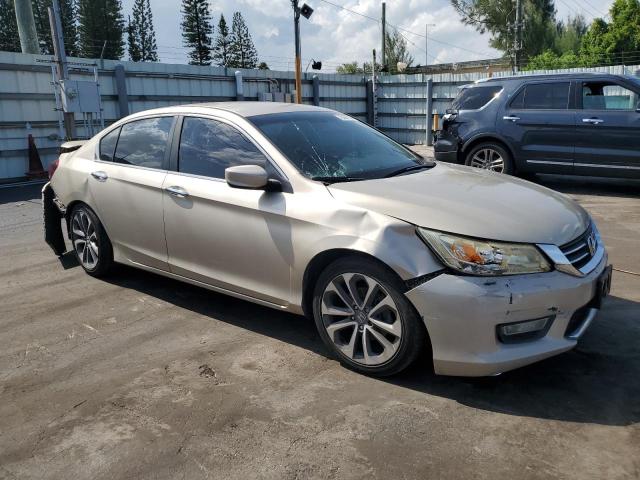 1HGCR2F54DA135324 - 2013 HONDA ACCORD SPORT 金色 照片 4